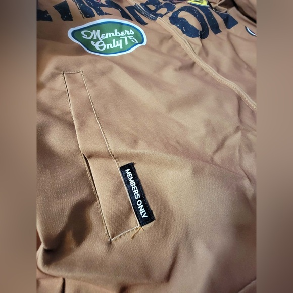 Members Only “75 Youth” Racing Zip Up Jacket - Picture 7 of 10